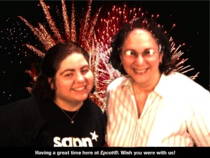 can you identify the undercover celebrity on the left?