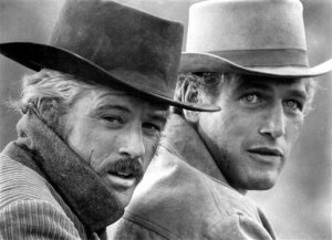 Robert Redford and Paul Newman.