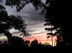 another thing I love: sunsets